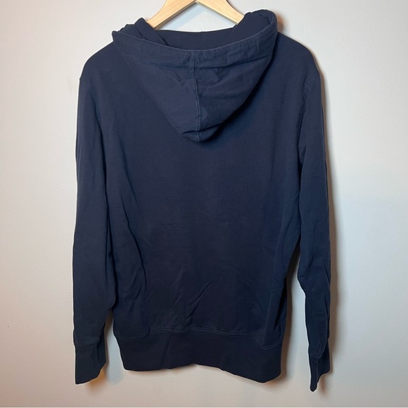 Atlanta Braves Women’s Hoodie size XL Antigua Navy Blue Embroidered Sweatshirt - Picture 4 of 6